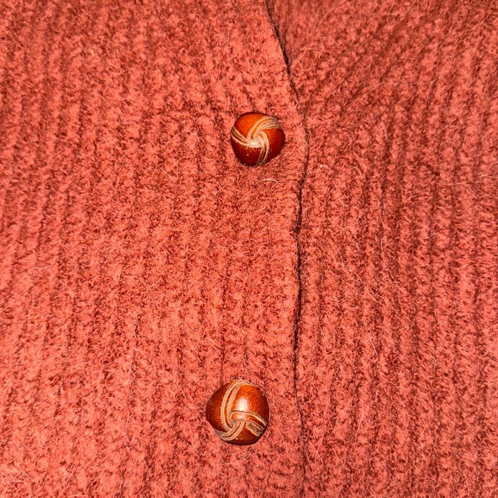 Country Road Rust Wool Blend Sweater
